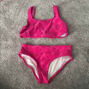 Pink Floral Bikini Set - old navy